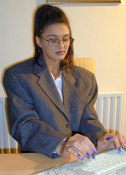 Laura in the Office